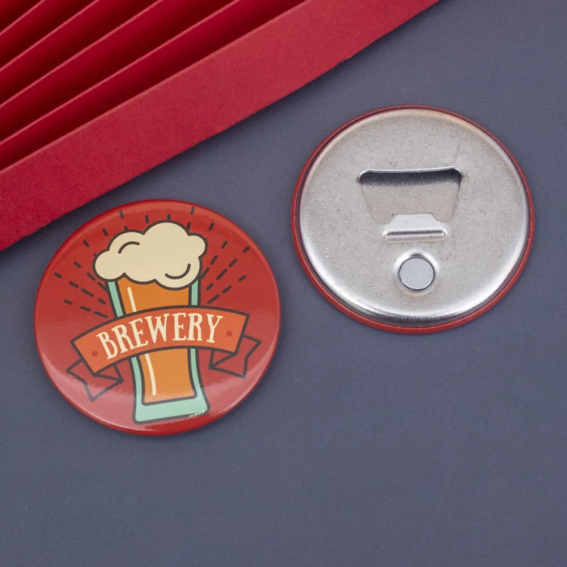 Открывалка для бутылок пива на магните 58 мм