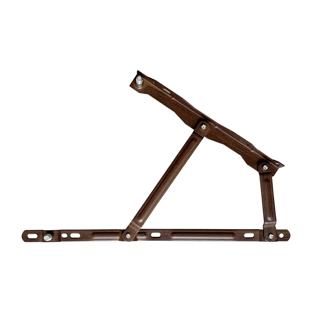 Metal Furniture Frame Hinge For Hydraulic Folding Sofa bed box hinge Mechanism Lift With gas spring