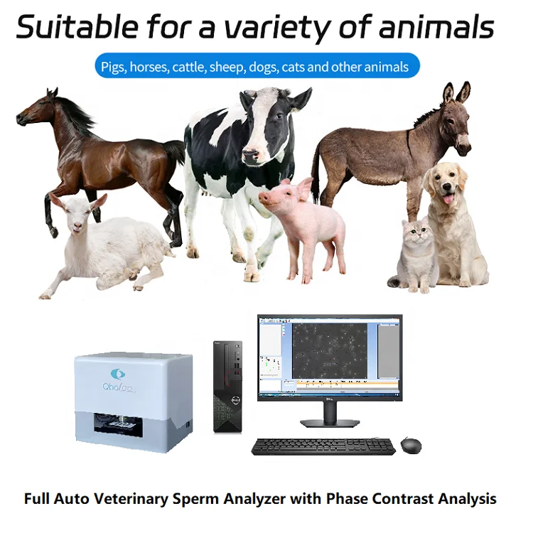 Hot sale new veterinary sperm count analyzer horse sperm analyzer dog sperm analyzer