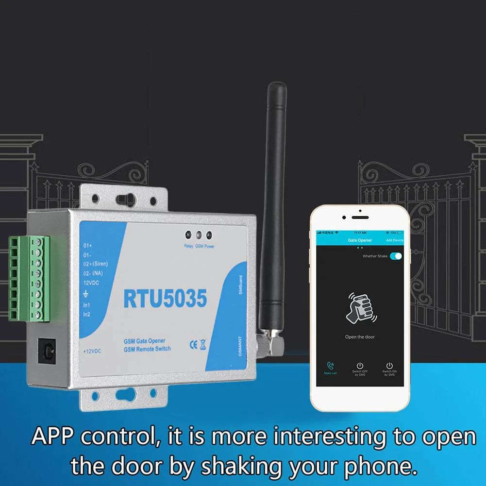 RTU5035 4G GSM контроллер реле для открывания ворот бесплатная доставка пульт дистанционного управления