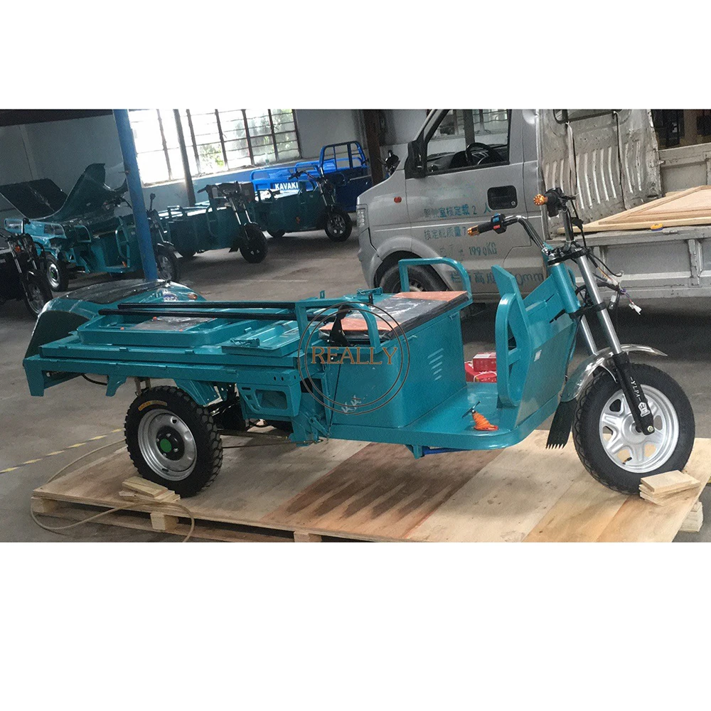 China 3 Wheels Electric Tricycles High Load Agricultural Van Cargo Bike Bajajs Motorcycle Vehicle for Delivery and Cargo