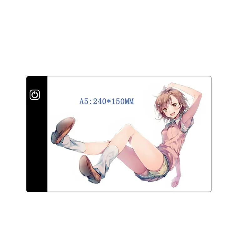 A5 Led Tracing Light Box Kids Drawing Board Light Box Adjustable Brightness LED Tracing Pad