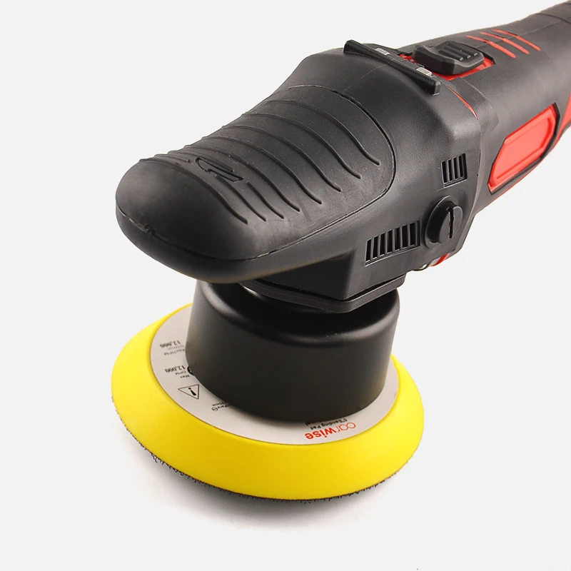 
High Quality 5 Inch 400W 20V Portable Dual Action Cordless Brushless Car Buffer Polisher With 4.0Ah Battery , 8mm Orbit 