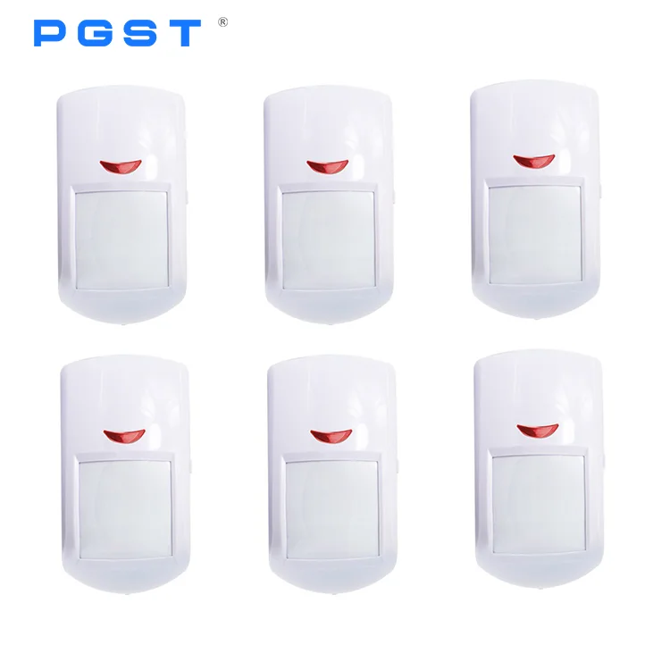 PGST PIR infrared detector for smart alarm system PIR motion sensor home alarm host hub 433MHz for tuya motion sensor