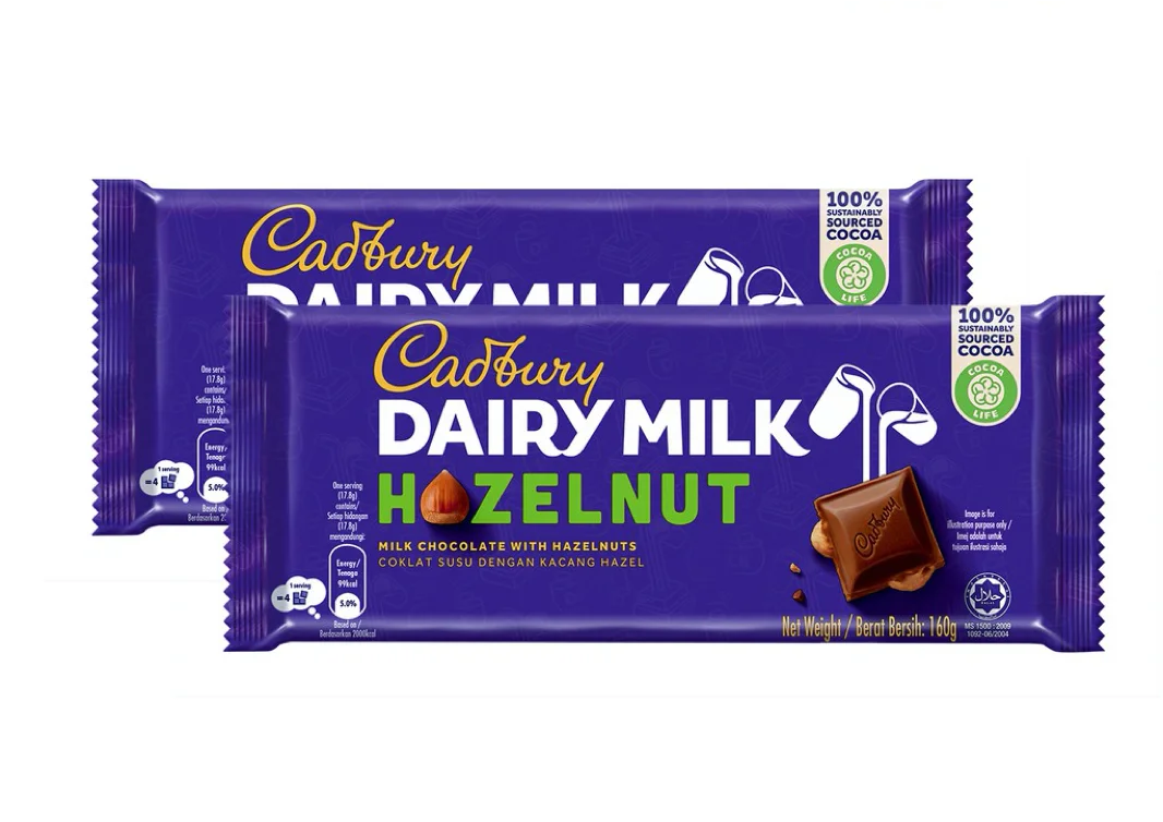 Preferred Wholesales Supplier Dairy Milk Chocolate Confectionery Black Forest 160g Chocolate Candy Malaysia Ready To Ship Stock