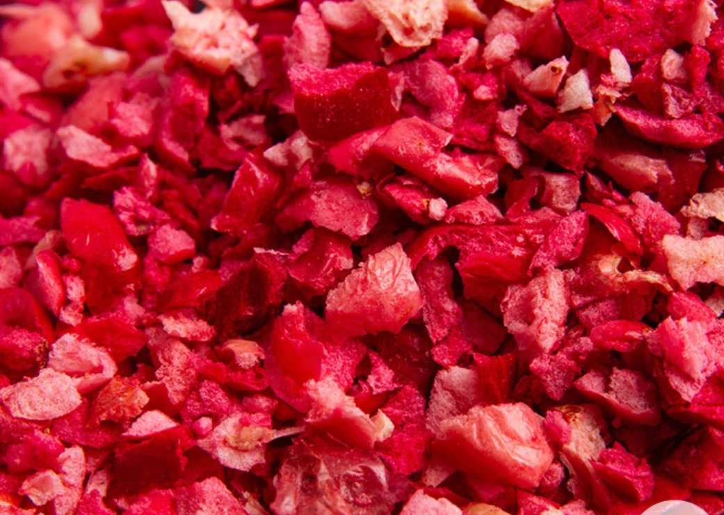 
Crispy taste China supplier freeze dried fruit dry strawberry 