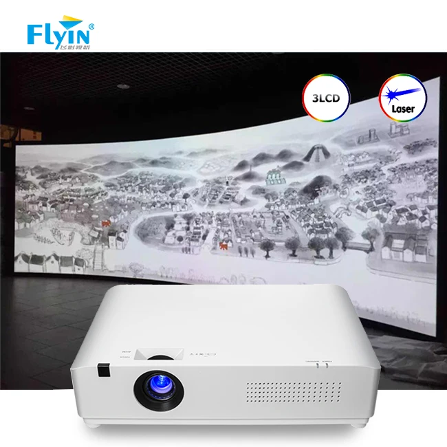 4000 Lumens Mapping Projector Laser 4k Hdr 3d Wxga 3lcd Interactive Immersive Projection Outdoor Daytime For Exhibition Office