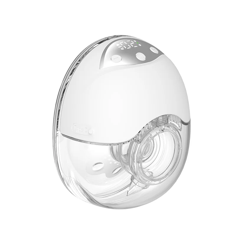 New design soft and comfortable breast pump more convenient single electric breast pump affordable wearable breast pump