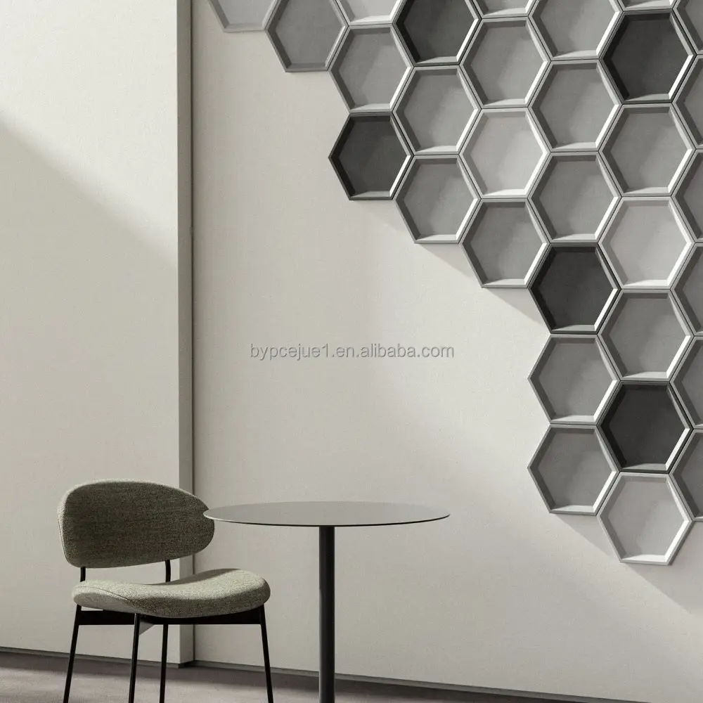 Manufacturer Direct Sale Luxury Modern Concrete Three-Dimensional Wall Tiles Custom Hotel Bar Decor for Home Art Wholesale