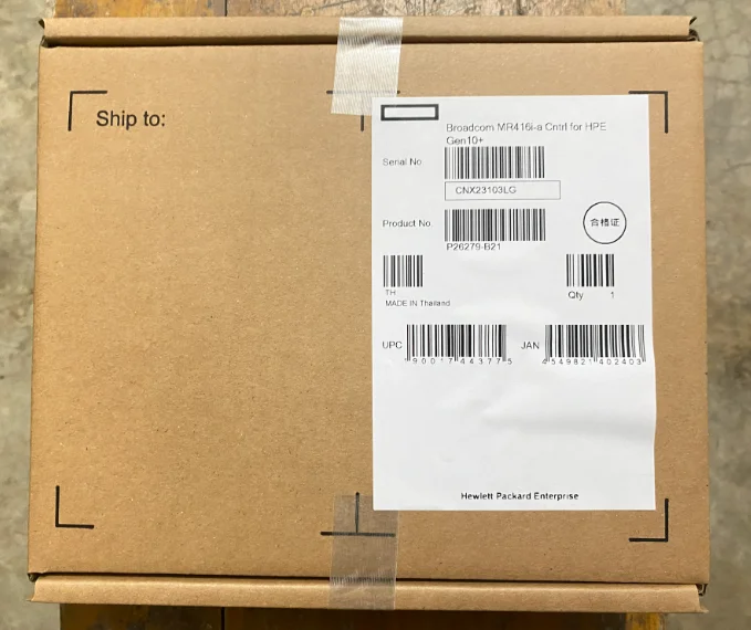 Умный P824i-p 870658-B21 MR Gen10 (24 внутренних дорожки/4 ГБ кэш/CacheCade) 12G SAS PCIe контроллер для сервера 870658-B21