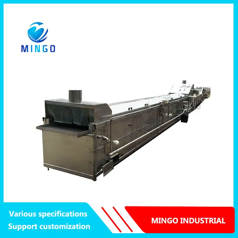 Industrial automatic Canned and package bottle food pasteurization machine and cooling tunnel