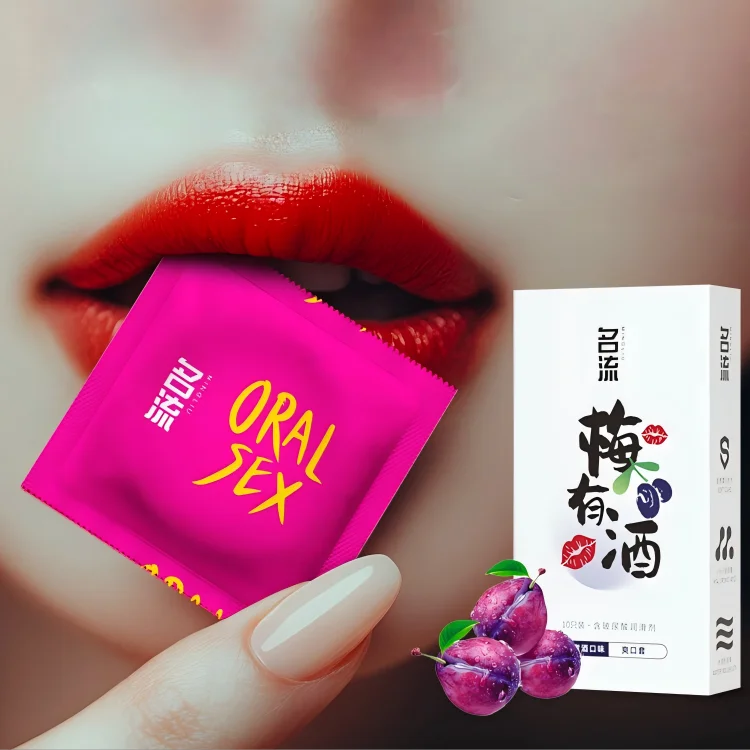 Private Label Oral Sex Condoms Odorless fresh Les condoms for female