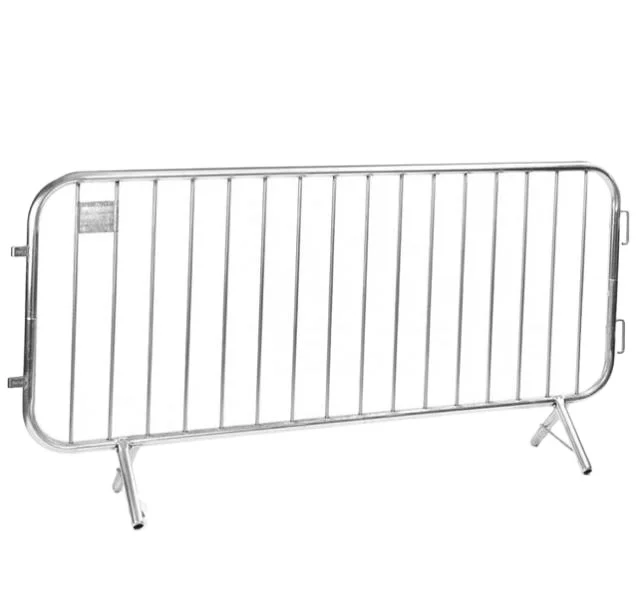 Heavy duty galvanized steel crowd control pedestrian wall barricades barrier crowd control barrier steel barriercade