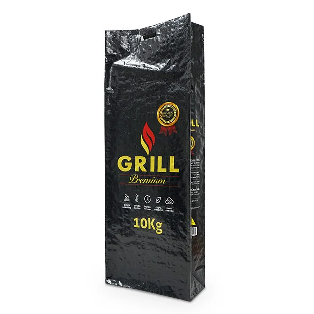 empty customized laminated packaging charcoal bag charcoal bag wholesale pp charcoal bag