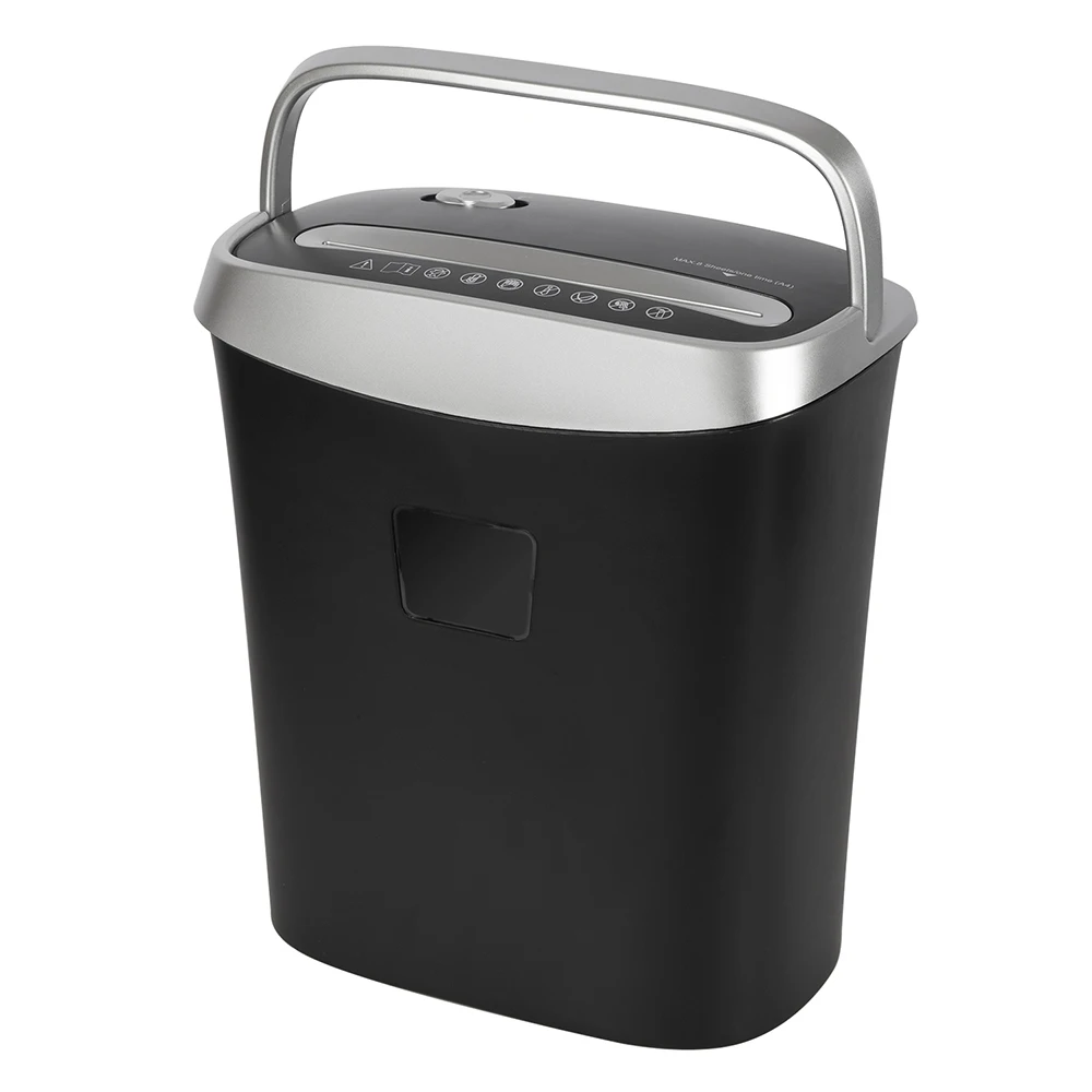 8 sheet cross cut Small mini paper shredder machine office for home