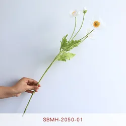 Corn poppy flower silk flower home decoration artificial plants and flowers
