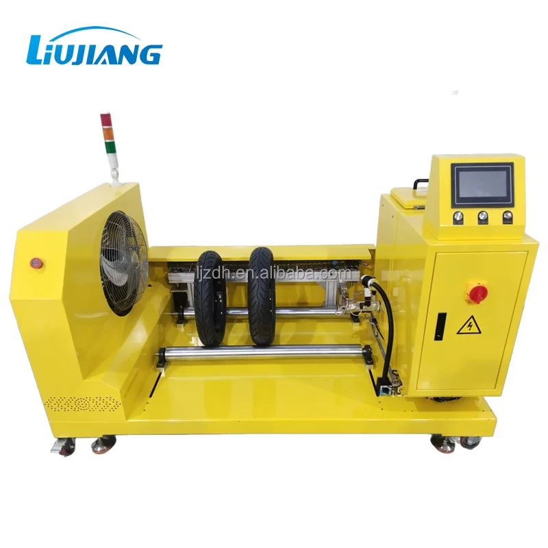 Liujiang tire gluing machine 20L tank capacity hot melt glue automatic application spray machine for motorcycle truck car tires