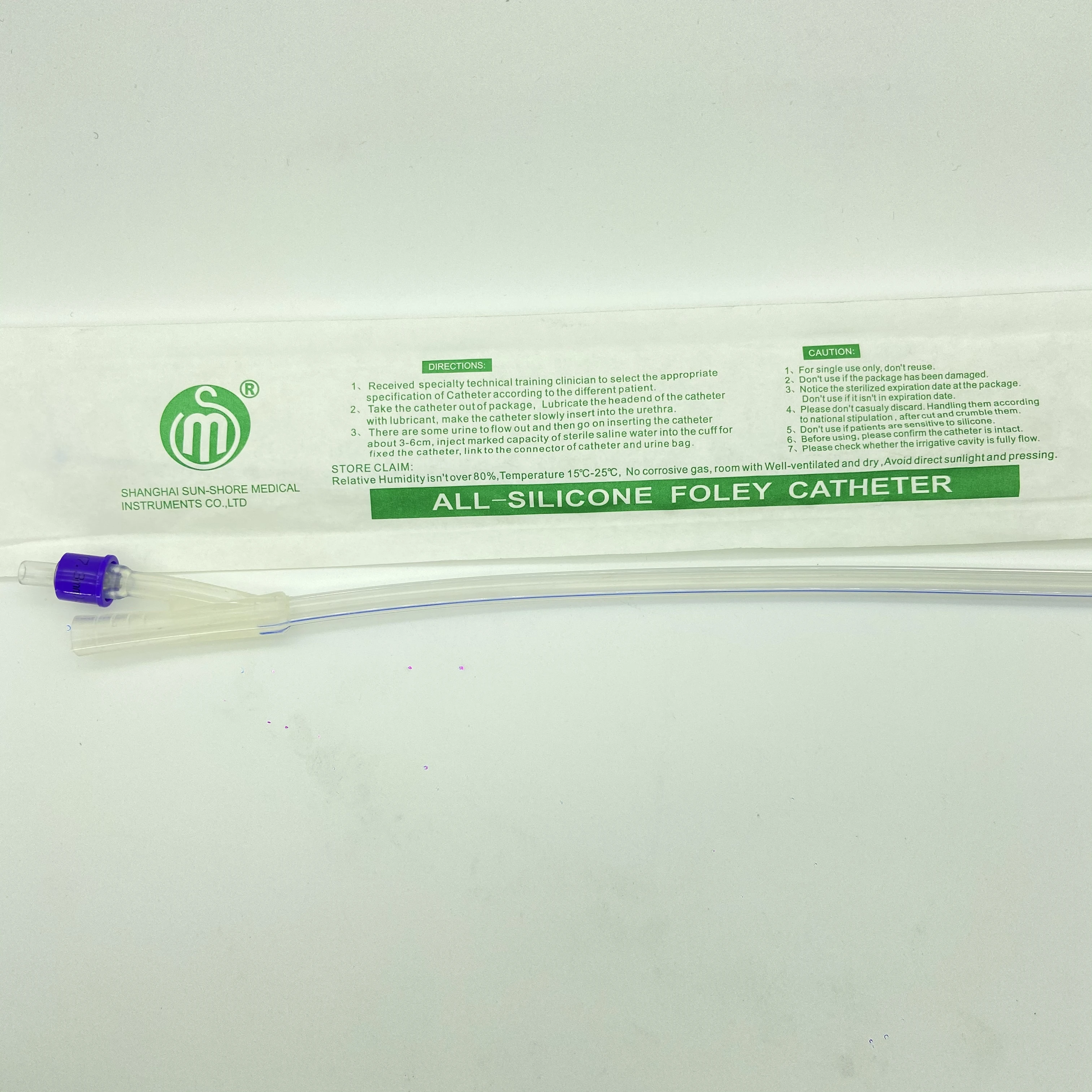 Silicone Foley Silicone Foley CatheterPrice Medical 2-Way Or 3-way Disposable Medical 100% Silicone Foley Cath