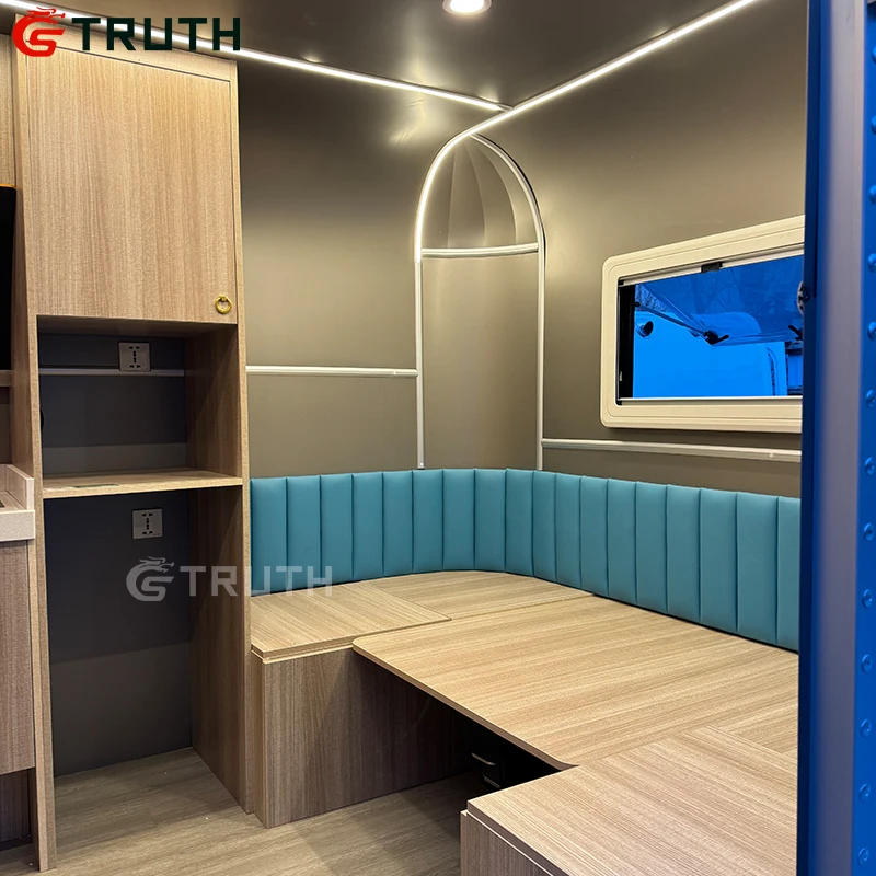 Large Size Luxury American Camping Travel Mobile House Camp  4x4  Airstream Camper Trailer