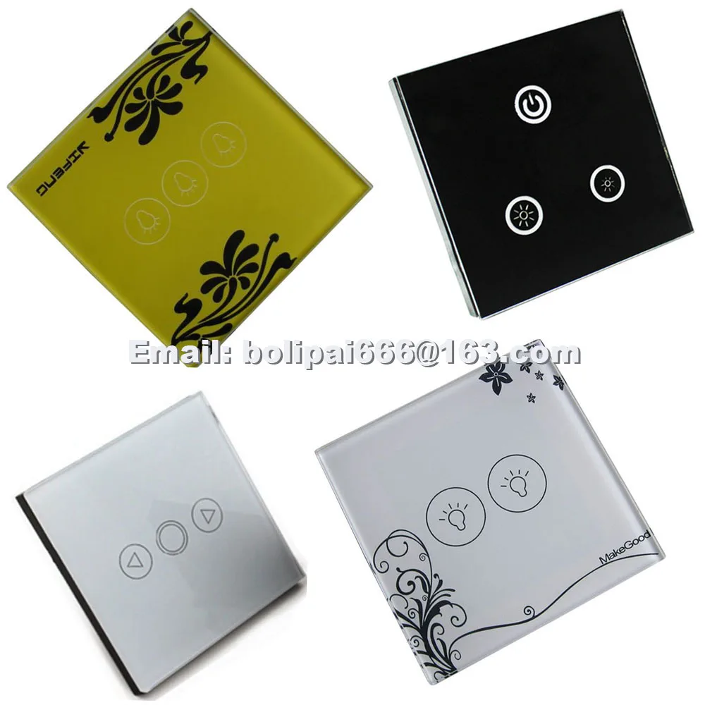 gm smart light touch switch glass