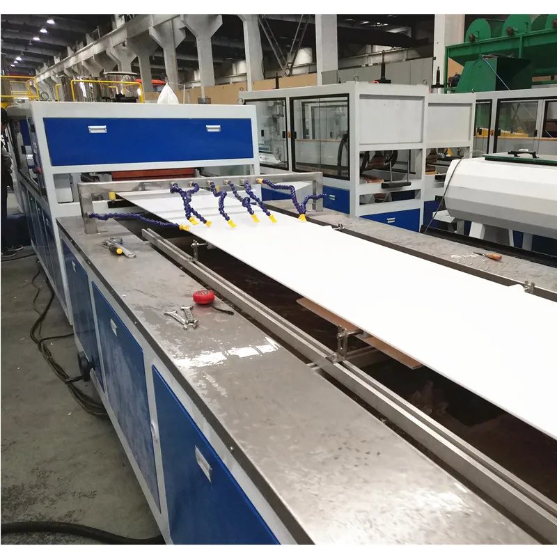 600mm width PVC sheet ceiling panel plastic tile plate extruder machine