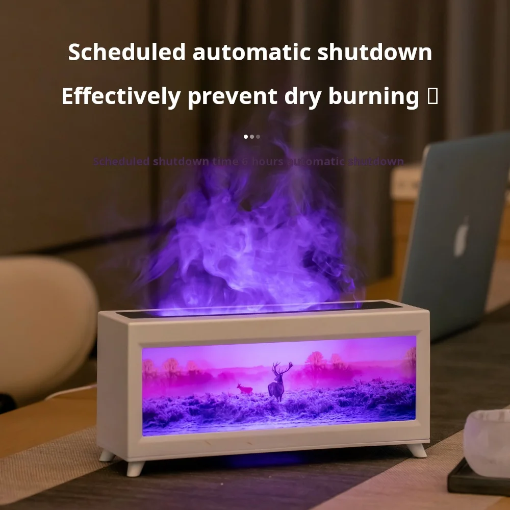 Hot Sale 3D Artificial Fireplace Flame Aromatherapy Machine Air Automatic Fragrance Machine