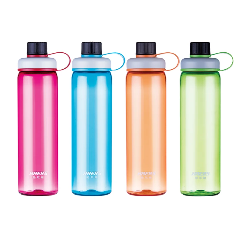Morden Colorful custom logo 800ml gym  bpa free tritan sport portable water bottle with handle