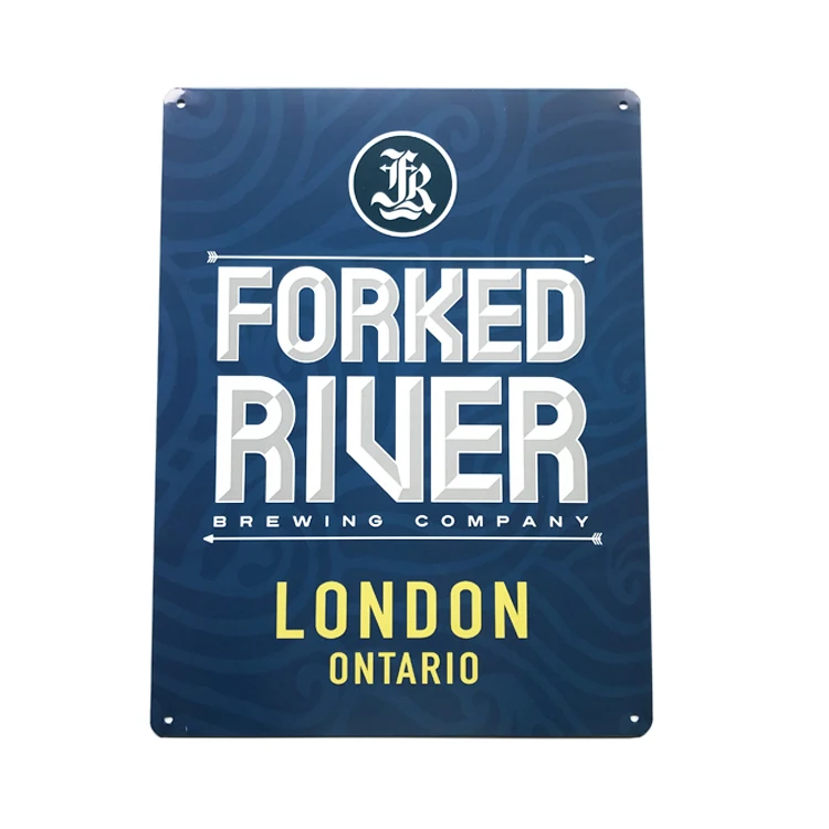 Your own design custom metal sign wall decor warning sign, door sign