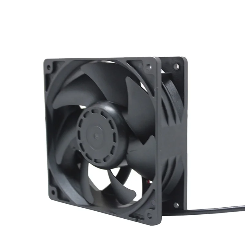 
Zaycan 2021 High CFM 120mm 12V 6000RPM Promotional 4 wires PWM function DC mining fan 