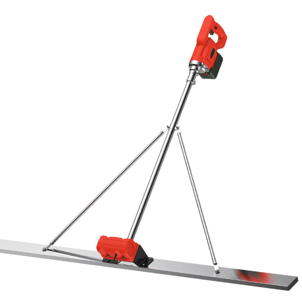 Lithium Cordless Concrete Screed Vibrator Leveling Scraper Tool Machine with Big Capacity Battery for Concrete Floor leveler