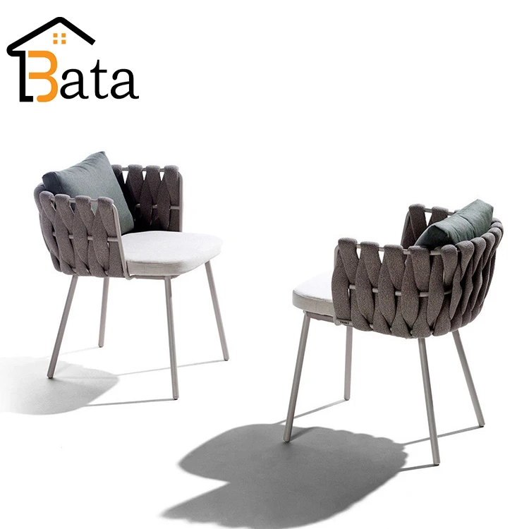 Outdoor Furniture Restaurant Coffee Rattan Cube Table and Chair Set