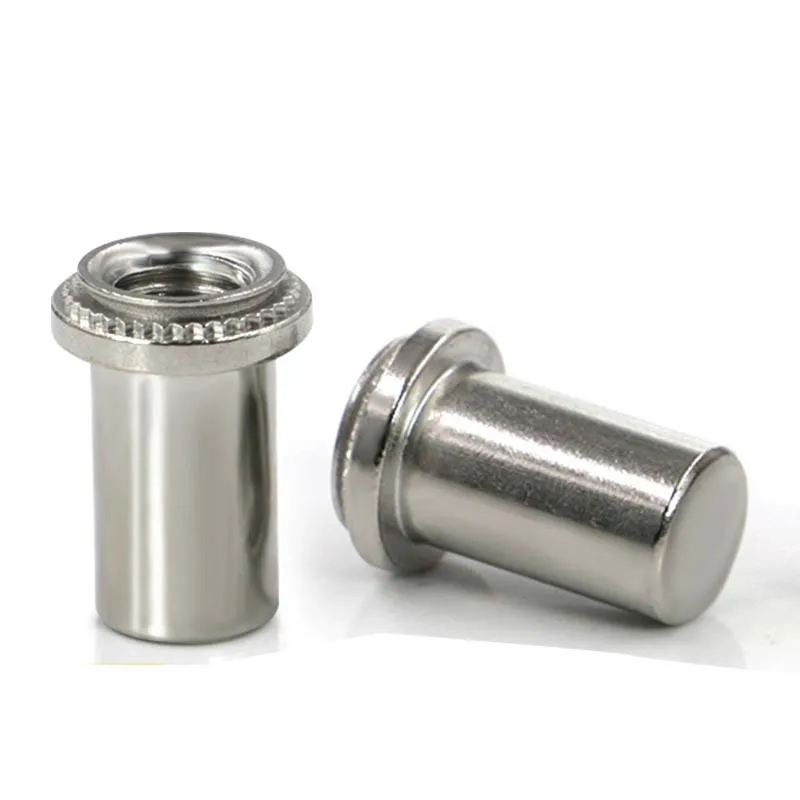 M3 M4 M5 M6 Half All Threaded Carbon Stainless Steel Aluminum Round Hex Flat Head Clinching Standoffs Waterproof Spacer Nut