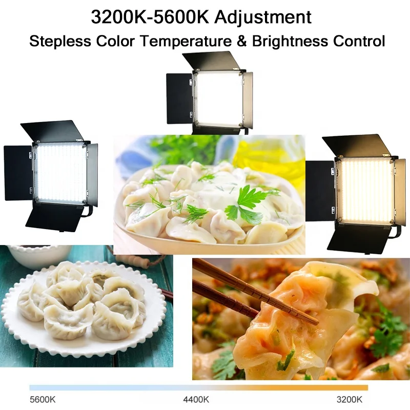 Wholesale Price Portable Square Powerful 45w 3 Stepless Change Color  Led Video Fill Light