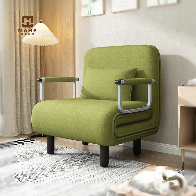 Sleeper Lounger Couch Bed Convertible Double Folding SofaBed for Napping Time