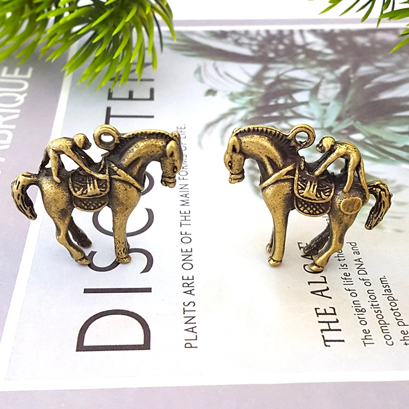 Alloy retro do old zodiac immediately win car key chain pendant article create animal decoration accessories small gifts