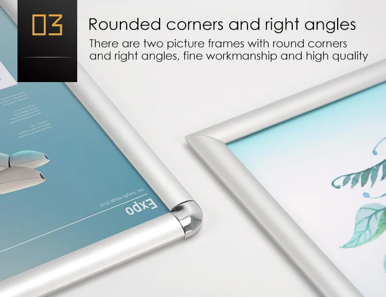 Factory Direct manufacturer  poster  frame for advertising aluminum snap frame