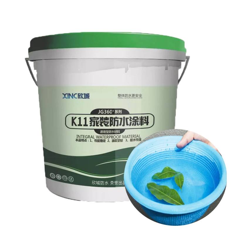 XINC Waterproofing 20kg Invisible Exterior Wall Roof Leakage  Universal Coating K11 Transparent Waterproofing Coating