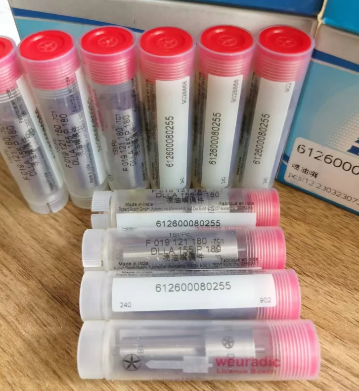 Genuine  Oil Nozzle 612600080255   DLLA 155 P 180    For WD10C240-18  diesel engine spare parts