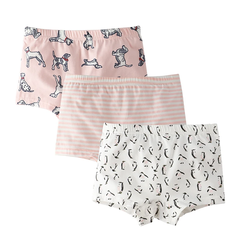 
Cotton Wearing Girls boxer underwear Cute Soft Breathable Fabric for Girls Underwear printed girls cute kids underwear 