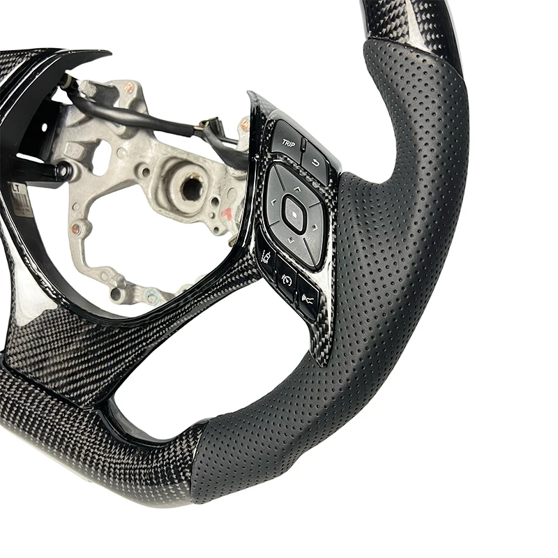 Personalized customized genuine carbon fiber sports steering wheel For Toyota CHR modified carbon fiber steering wheel