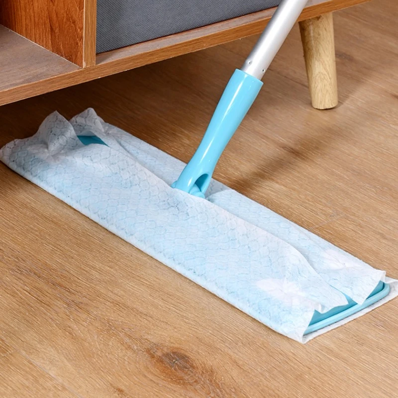Kitchen bathroom cleaning cloth Floor Drying Cloth Household non-woven fabric disposable electrostatic dust removal mop paper