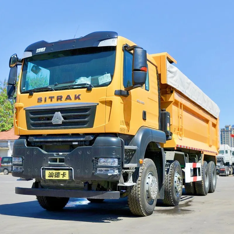 Самосвал sitrak 420Hp 8X4 для транспортировки строительных отходов