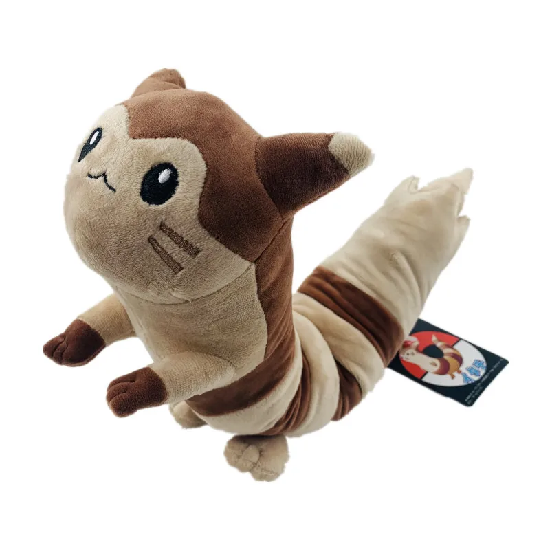 Poke Go 47cm Large Brown Furret Plush Doll Toys