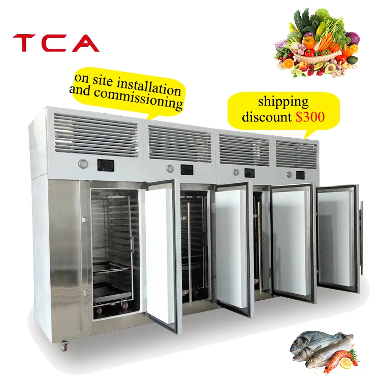 small IQF blast freezer machine for vegetables fish freezer machine blast freezer