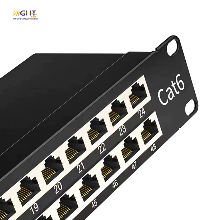 VRGHT 19 'Cat6 Сетевой 24/48 порт патч-панель с 110 Idc
