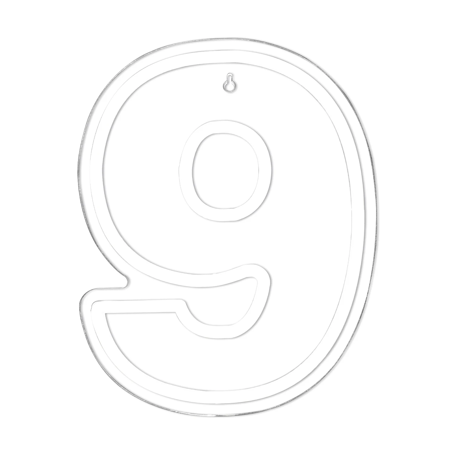 Wanxing Birthday Neon Sign Custom Number 9  LED Neon Light Party,Sweet Birthday Gifts