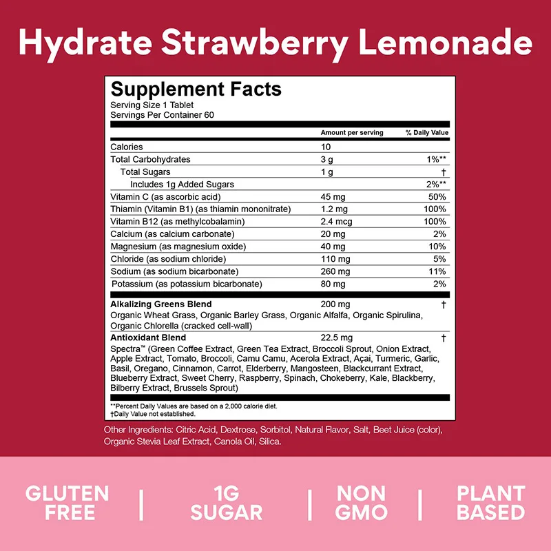 Factory OEM/ODM Variety Of Flavors Multiple Functions Vitamin Effervescent Tablets For Kids And Aldults