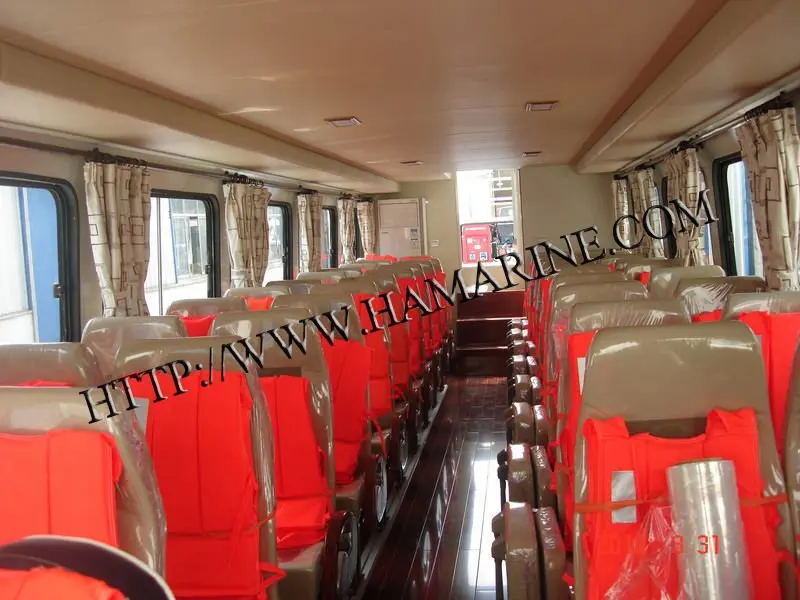 Высокоскоростное водное такси HA1500, Экскурсионное пассажирское судно 42 пассажира, туристическое движение, прибрежная зона