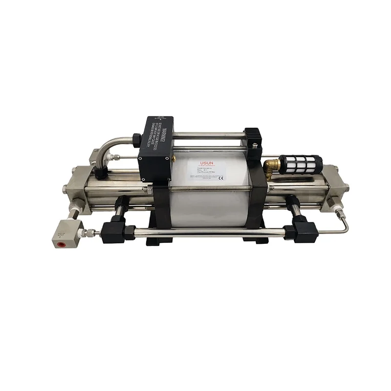 Popular USUN Model:GBD40-OL 200- 300 Bar  double action pneumatic oxygen gas refilling pump for scuba diving club