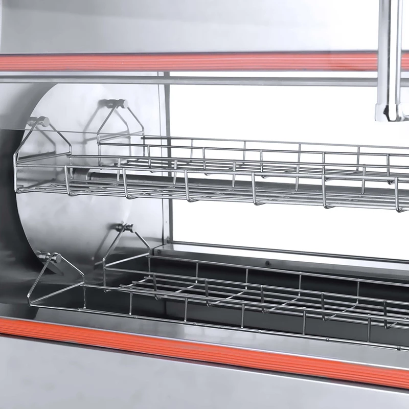 Factory Price Rotisserie Chicken Machine Chicken Rotisserie Oven  Industrial Large Capacity Rotisserie Machine